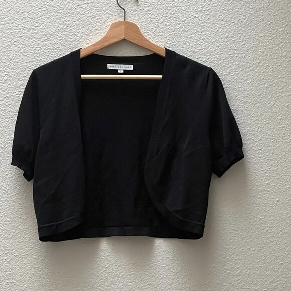 Annalee + Hope - Black Bolero Sweater - 14 - Picture 1 of 2